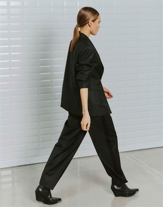 Adele WBL Tailored Tuxedo Bukser - Black